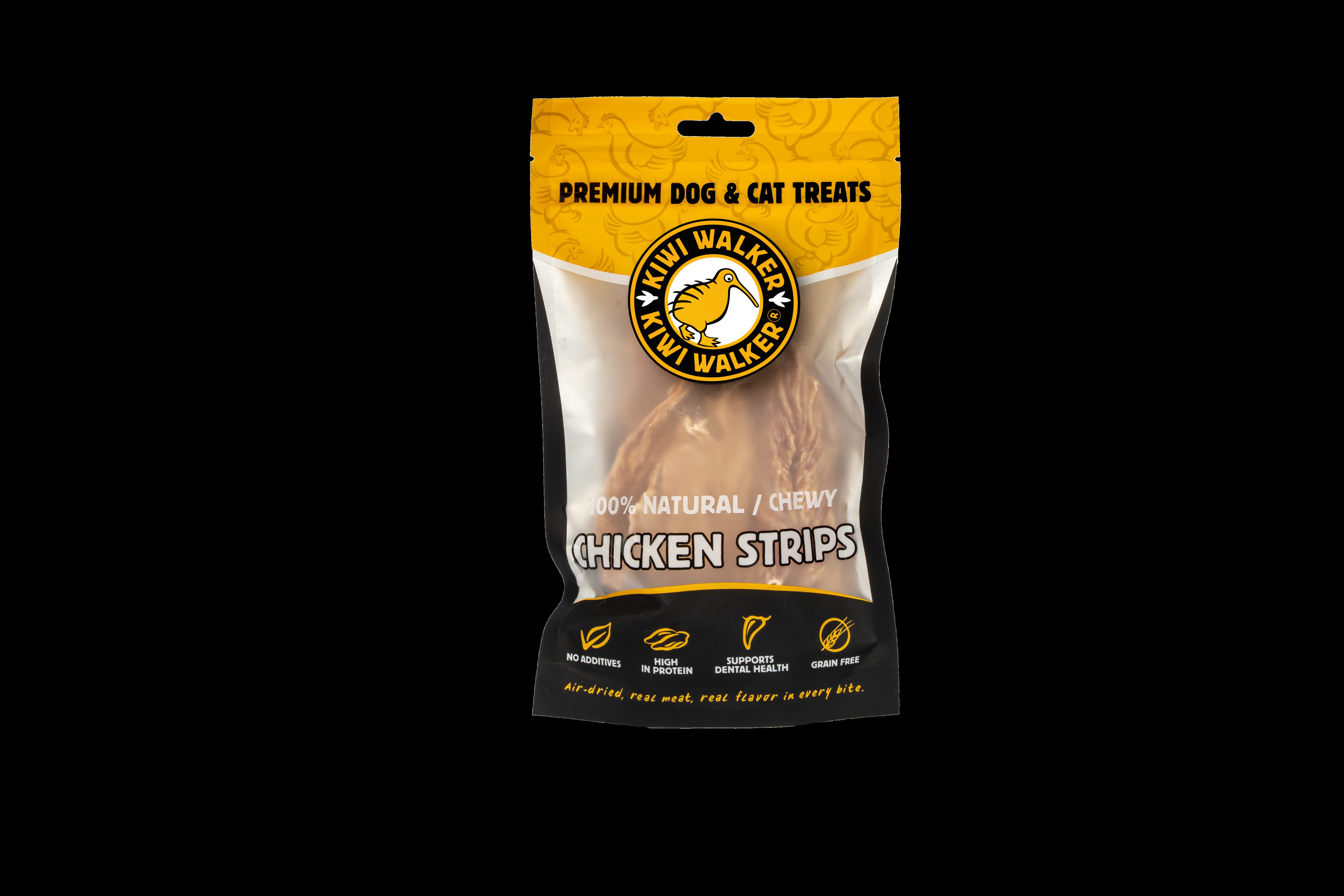 Poslastica za pse i mace Kiwi Strips piletina 100g